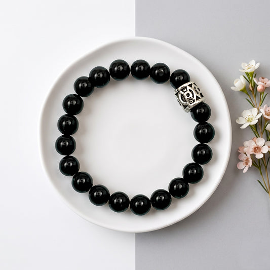 Black Obsidian Bracelet 8mm