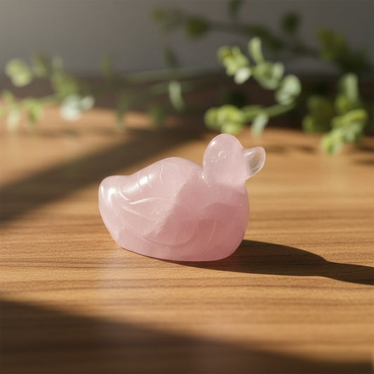 Rose Quartz Ducks
