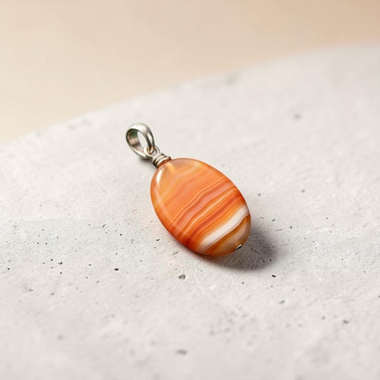 Red Agate Pendant