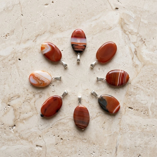 Red Agate Pendant