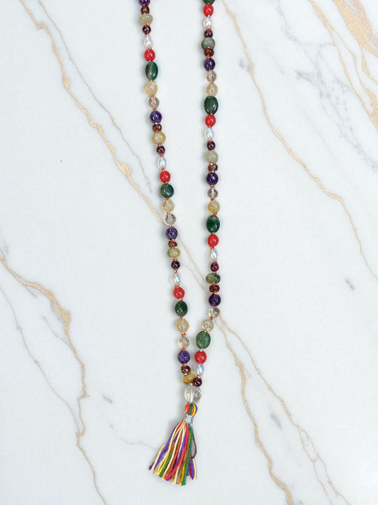 Navratan String 108 Beads mala - Gemoline - image 2