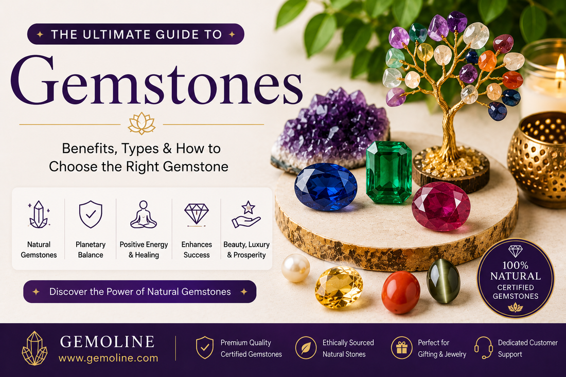 Gemstone Guide: Benefits, Types & How to Choose the Right Gemstone