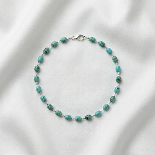 Iranian turquoise Bracelet ( 20-39 Carat )