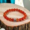 Carnelian Bracelet 8 mm