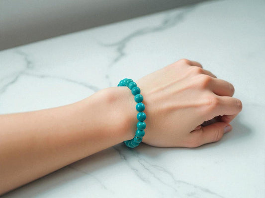 Tourquise (Firoza) Bracelet 8 mm Beads