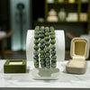 Green Jade Prosperity Bracelet ( 8 mm Beads )