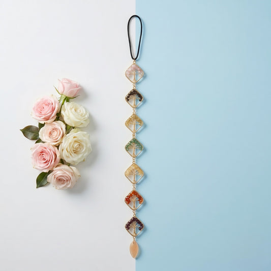 Square Shape 7 Chakra Hanging
