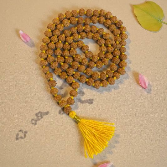 5 Mukhi Rudraksha Mala (108+1)