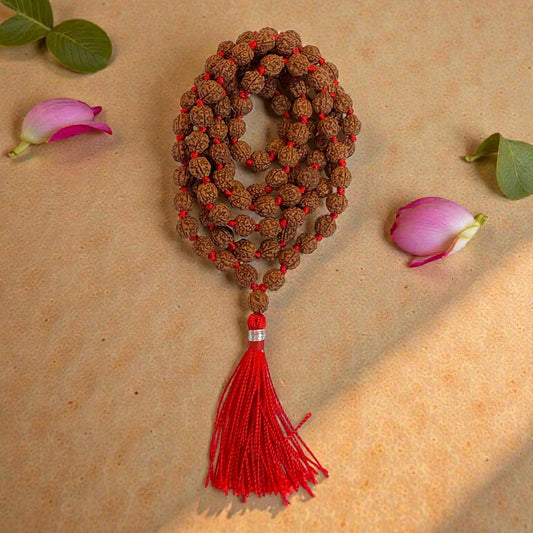 5 Mukhi Rudraksha Mala (108+1)