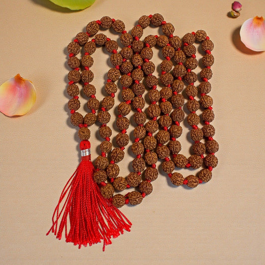 5 Mukhi Rudraksha Mala (108+1)