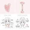 Rose Quartz Massage Roller / Gua Sha