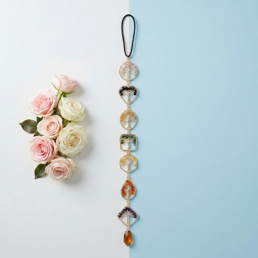 Mix Shape 7 Chakra Hanging