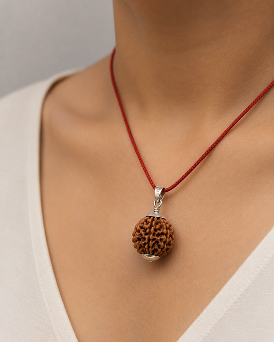 Natural Ganesh Rudraksha Pendant