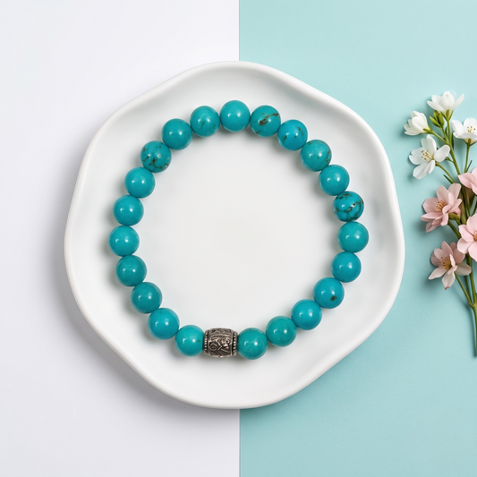 Tourquise (Firoza) Bracelet 8 mm Beads