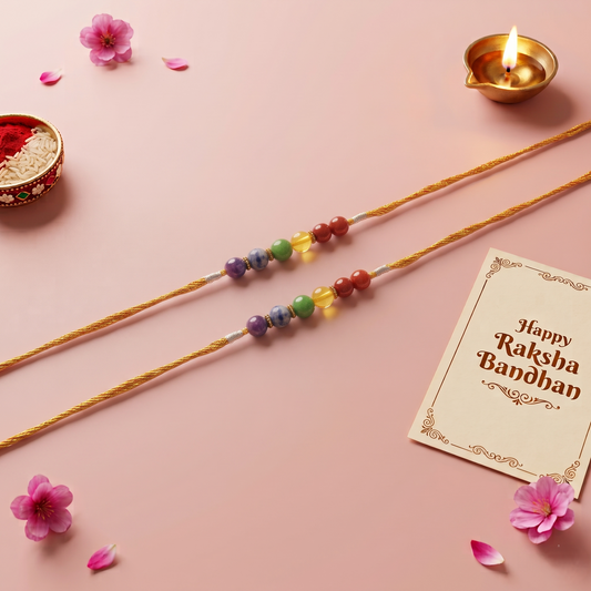 Semi Precious Stone Rakhi