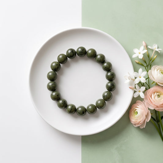 Labradorite Bracelet 10 MM Beads