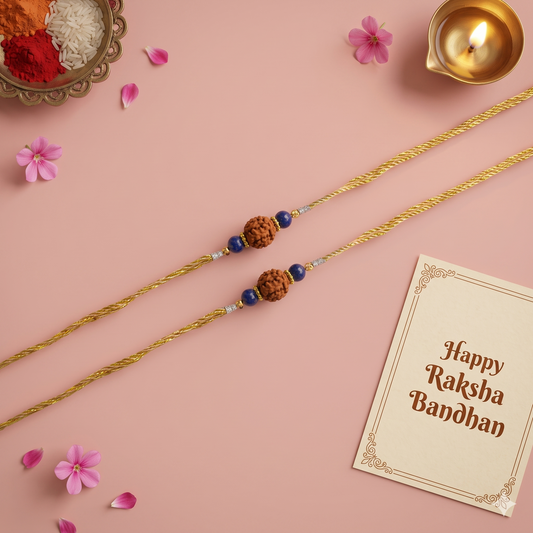 Natural Stone Rakhi for Brother