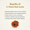 Natural 11 Mukhi Rudraksha Beads