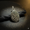 Pyrite Claster Oval Pendant