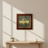 Golden Pyrite 7 Running Horses Frame