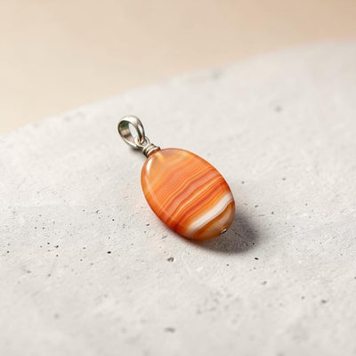 Red Agate Pendant
