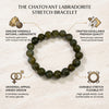 Labradorite Bracelet 10 MM Beads