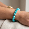 Turquoise Bracelet 8 , 10 mm Beads