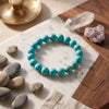 Turquoise Bracelet 8 , 10 mm Beads