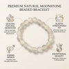 Selenite bracelet 8 , 10 mm Beads