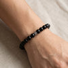 Black Obsidian Bracelet 8 , 10 mm Beads