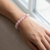 Rose Quartz Bracelet 8 MM Beads