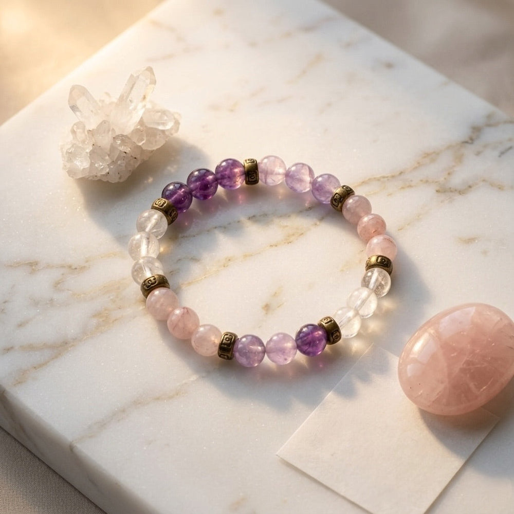 Body, Mind & Soul Crystal Bracelet