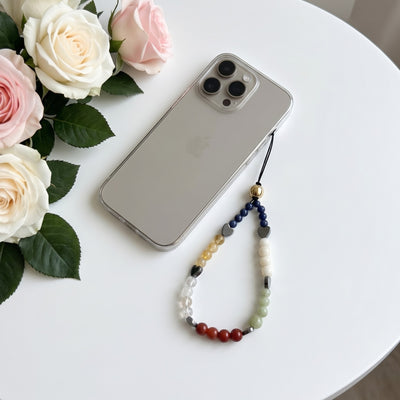 Natural Healing Stone Phone Hanging