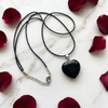 Black Obsidian Heart Pendant