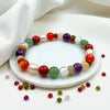 Navratan Bracelet for Luck & Prosperity 8 mm Beads