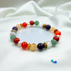 Navratan Bracelet for Luck & Prosperity 8 mm Beads