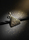 Pyrite Triangular Pendent