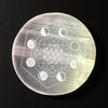 Selenite Round Charging Plate