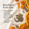 Pyrite Om Hanging