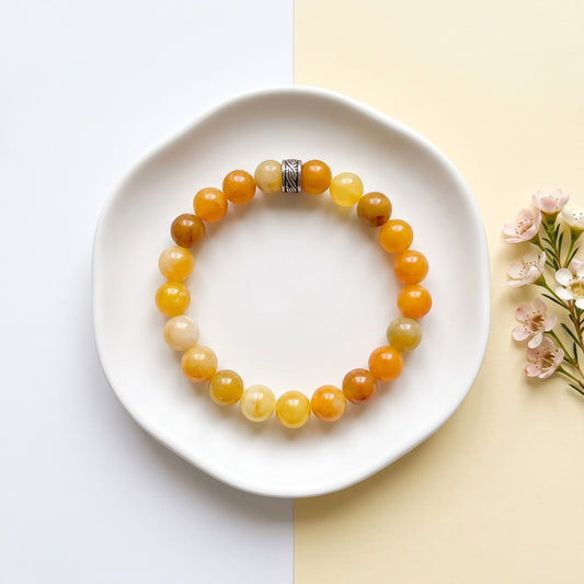 Yellow Aventurine Bracelet 8mm Beads